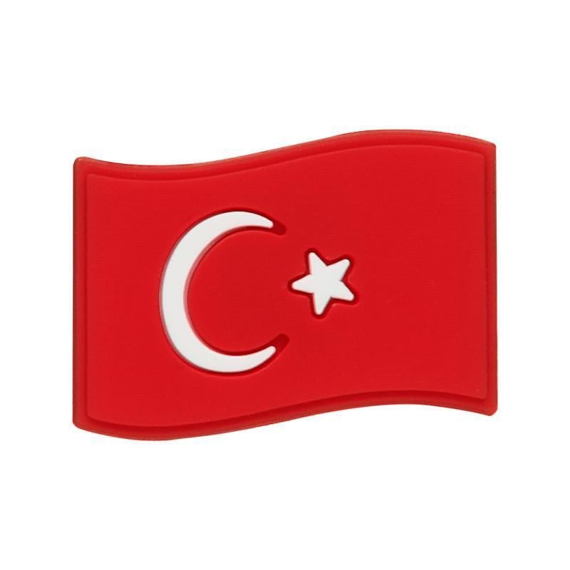 Джибитс для кроксов 0309 Флаг Турции 1 шт. (2196341030)