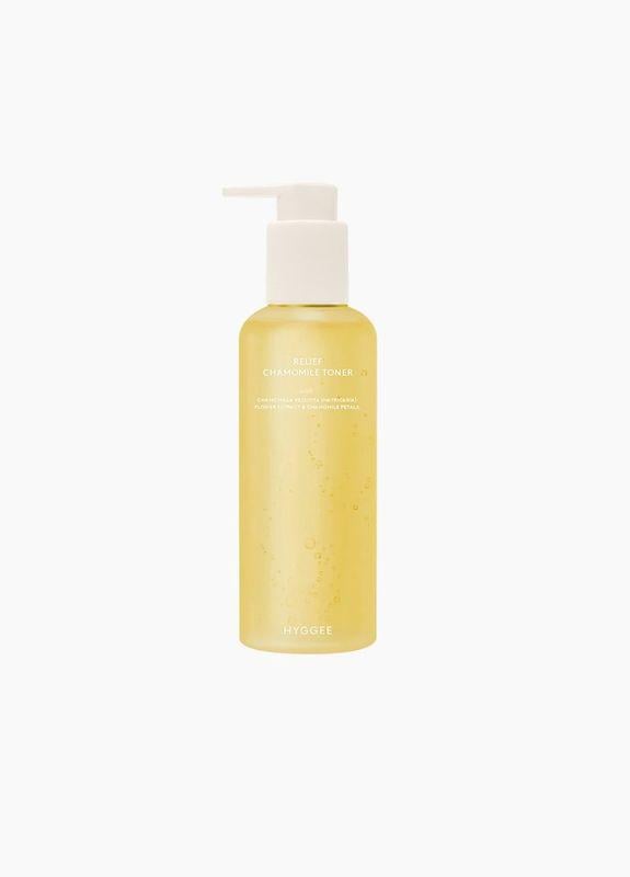 Тонер Hyggee Relief Chamomile Gel Toner с экстрактом ромашки и комплексом витаминов 200 мл