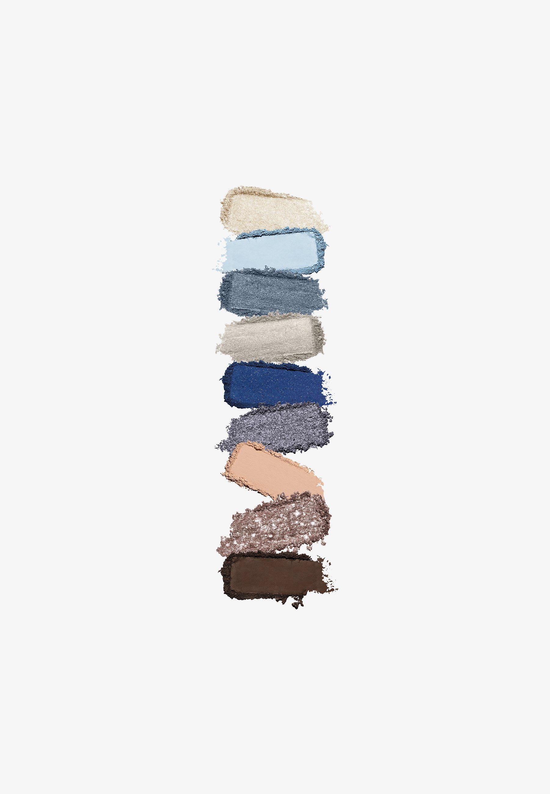 Палетка тіней Kiko Milano Glamour Multi Finish Eyeshadow Palette 05 Blue Variations (03110) - фото 3