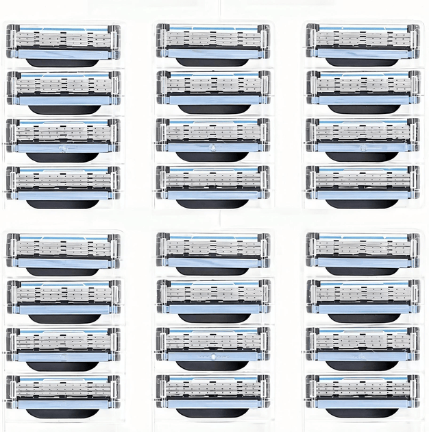 Картриджи для бритья совместимые с Mach3 24 шт.