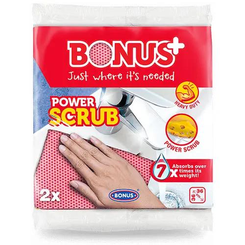 Салфетка Bonus + Power Scrub cloth 1 шт.