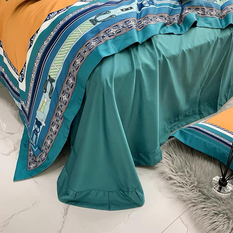 Комплект постільної білизни Кінь довговолокниста бавовна Євро - фото 3 Комплект постільної білизни Кінь довговолокниста бавовна Євро - фото 3