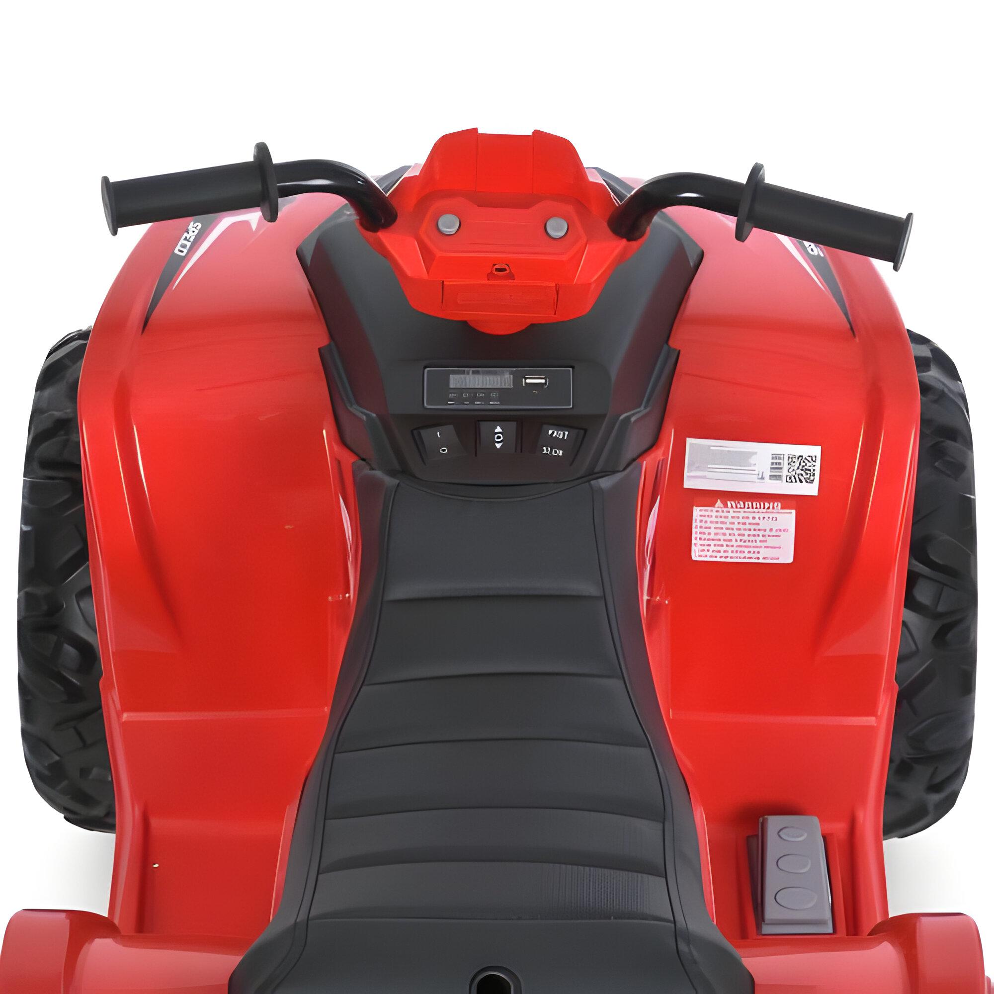 Квадроцикл Bambi M 6060EL-3 35W/USB/Bluetooth Червоний (27761274) - фото 7 Квадроцикл Bambi M 6060EL-3 35W/USB/Bluetooth Червоний (27761274) - фото 7