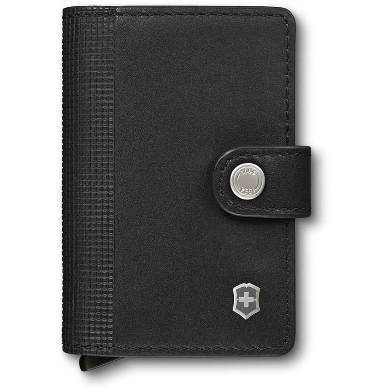 Портмоне с кредитницей Victorinox Travel Altius Secrid с RFID защитой Black (Vt612681)