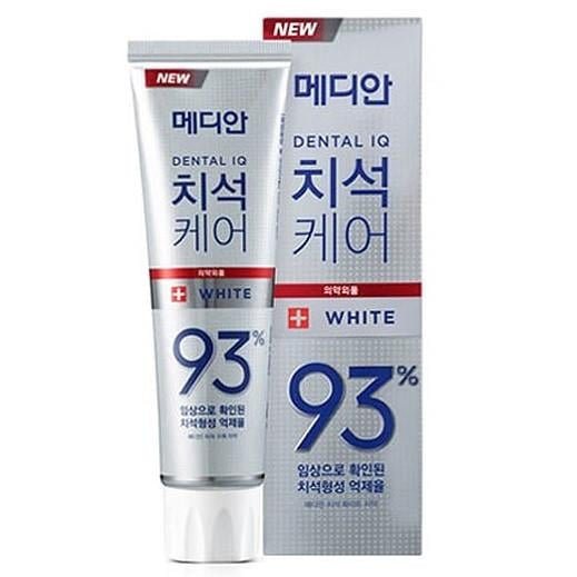 Зубная паста с системой бережного отбеливания зубов Amore pacific MEDIAN + White 93% Toothpaste 120 г (1565008815)