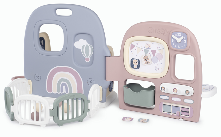 Игровой набор Smoby Toys Детский центр 5в1 с аксессуарами 107,9х77,9х51 см (240307) - фото 7