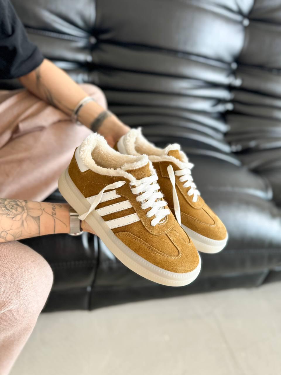 Кеди жіночі на хутрі Maya Shoes р. 38 Гірчичний (3021/1) - фото 13 Кеди жіночі на хутрі Maya Shoes р. 38 Гірчичний (3021/1) - фото 13