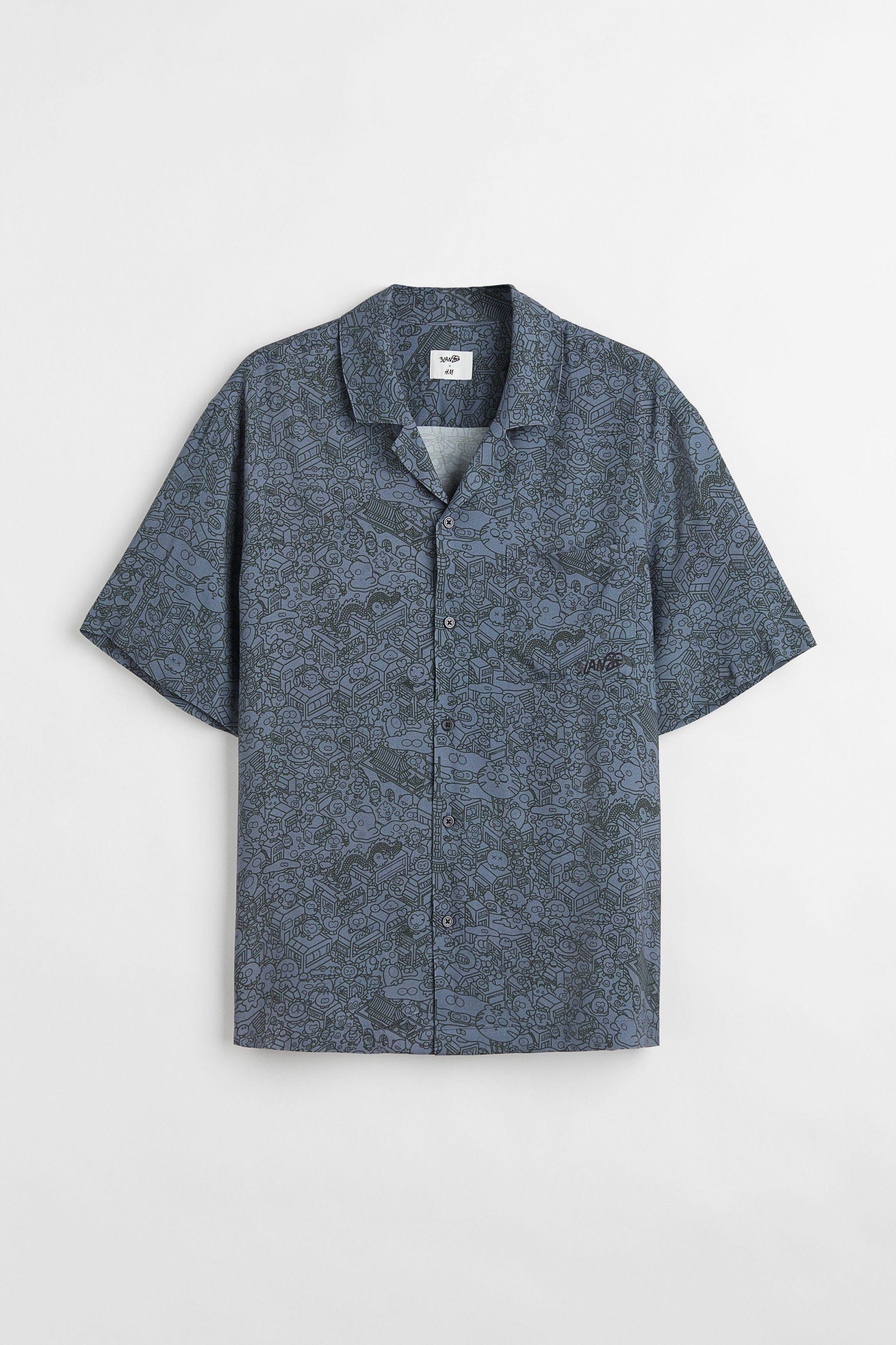 Рубашка с коротким рукавом XS Серо-зеленый (1060756arl)