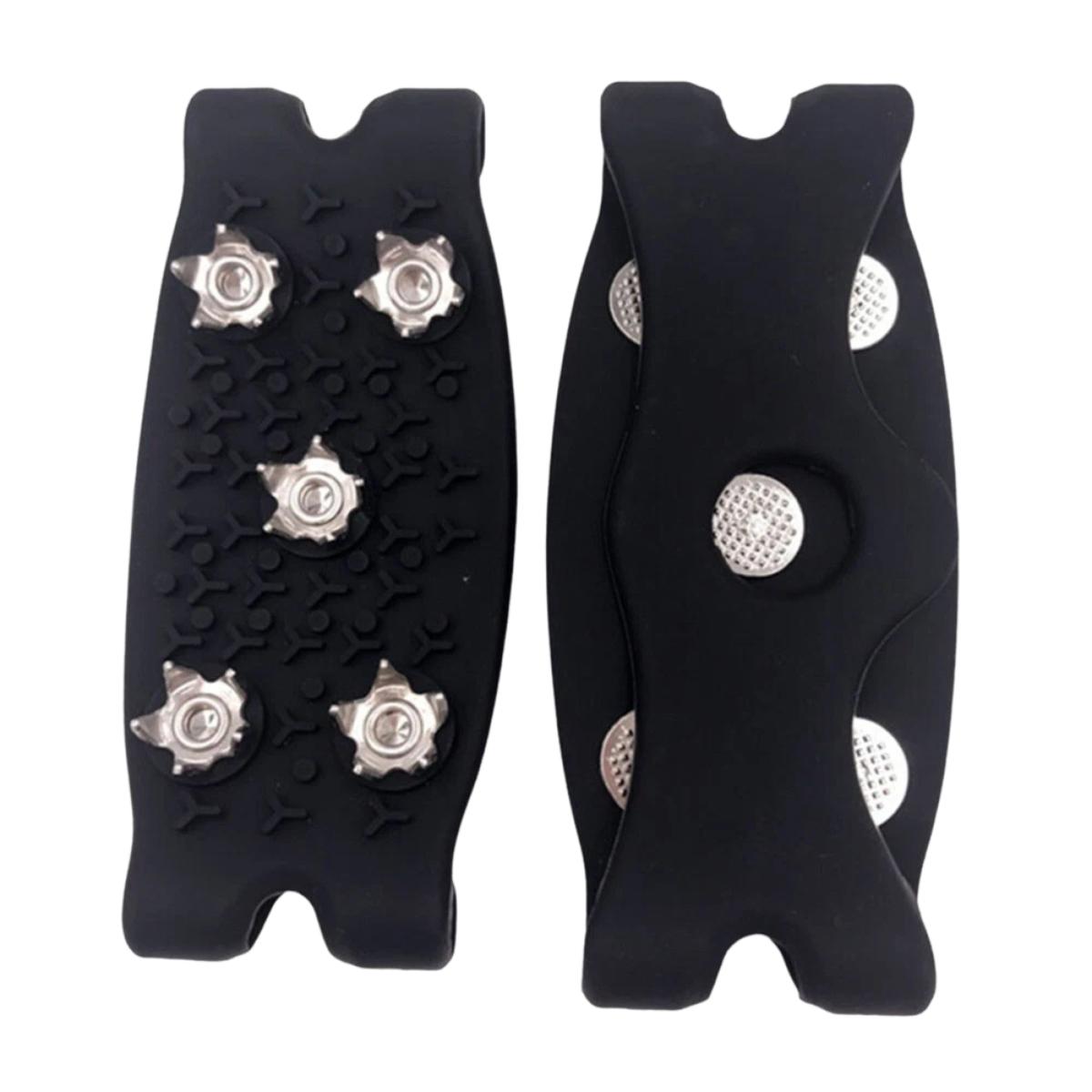 Ледоступы противоскользящие ClawStep с металлическими шипами One Size 1 пара Черный (3102)