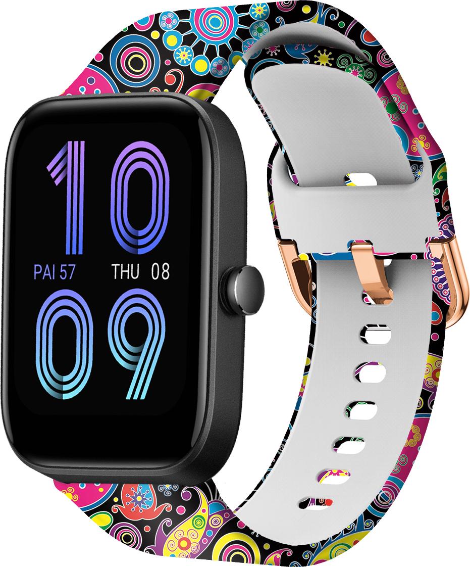 Ремешок Colorful для Amazfit Bip 3/Pro Fireworks (28495)