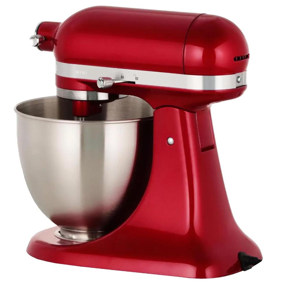 Миксер KitchenAid Artisan MINI 3,3 л с открытым блоком Карамельне яблуко (5KSM3311XECA) - фото 12