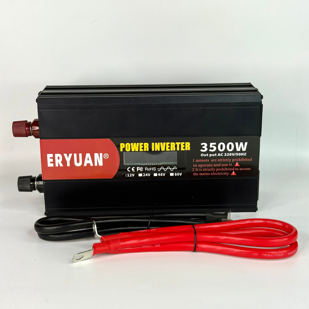 Перетворювач напруги Eryuan ER-3500 з чистою синусоїдою LCD DC/AC 12V 220V 3500W Перетворювач напруги Eryuan ER-3500 з чистою синусоїдою LCD DC/AC 12V 220V 3500W