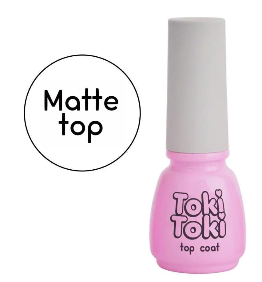 Топ без липкого шару матовий Toki Toki Matte Top 5 мл (2373692830) - фото 2 Топ без липкого шару матовий Toki Toki Matte Top 5 мл (2373692830) - фото 2