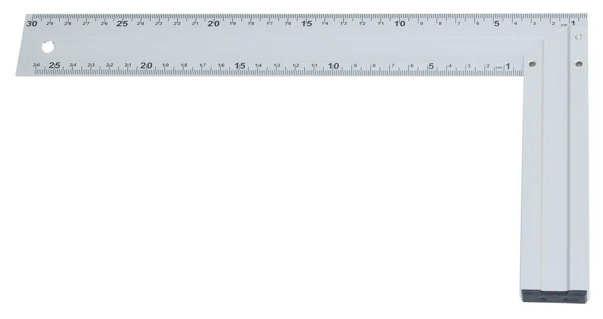 Угольник строительный алюминиевый 300 мм (mt-2062)