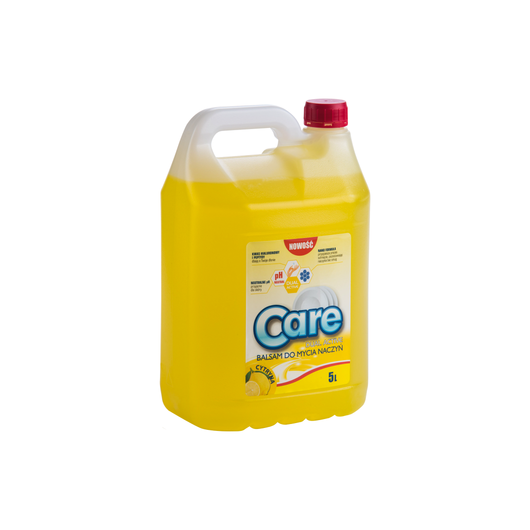 Средство для мытья посуды CARE лимон 5 л (9-11700-5)