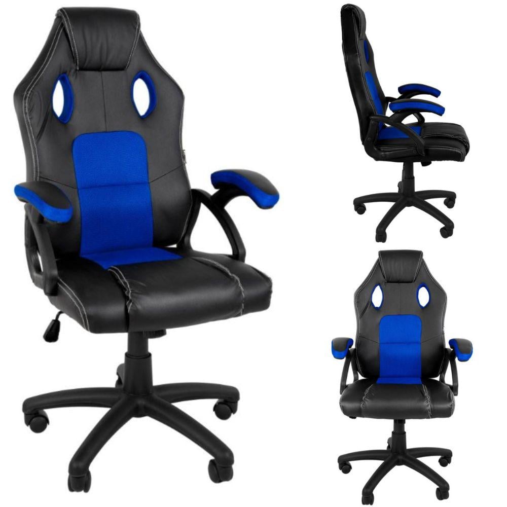 Кресло геймерское Bonro YS-6056 Синий (3910) - фото 2 Кресло геймерское Bonro YS-6056 Синий (3910) - фото 2