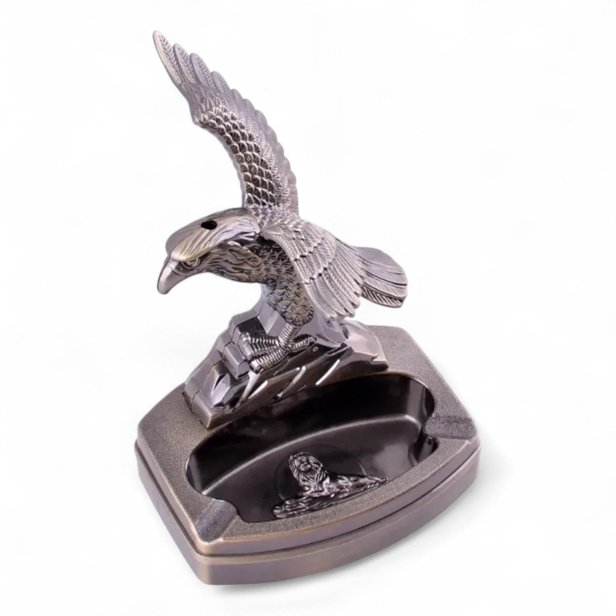 Пепельница-зажигалка Орел HL-8856Y аксессуар со стихией неба (26356747)