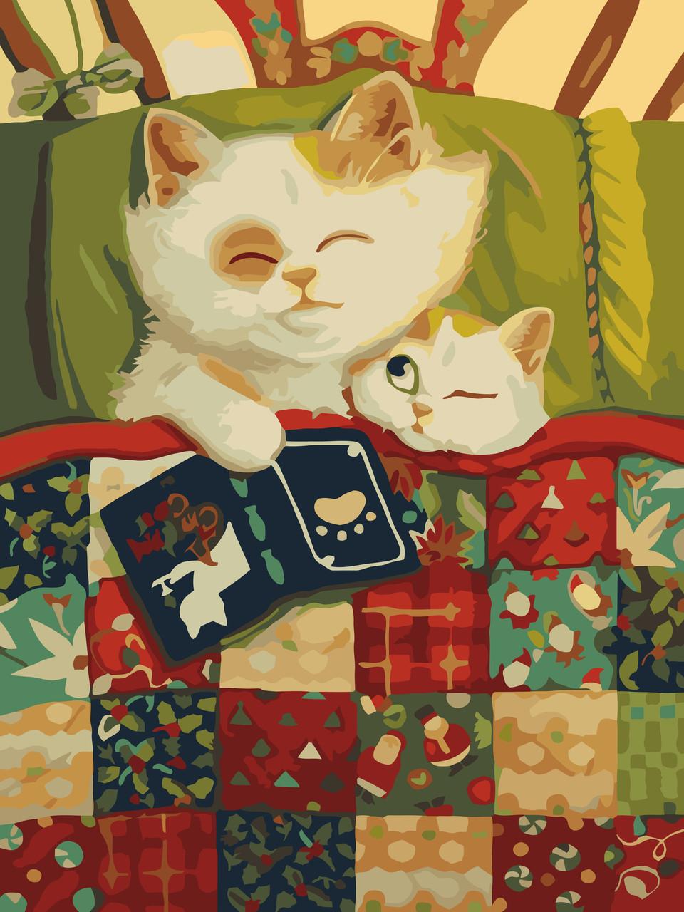 Картина по номерам Идейка Спокойной ночи 30x40 см (skl-КНО2457)