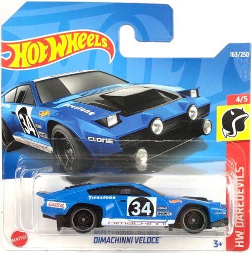 Машинка Hot Wheels Mattel Dimachinni Veloce коллекция HW Daredevils (HCT34)