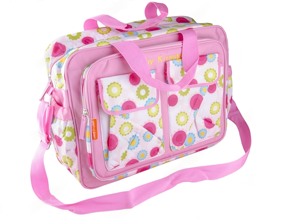 Сумка дорожная для мамы Baby Kingdom J00772 40x30 см Hозовый (12910078)