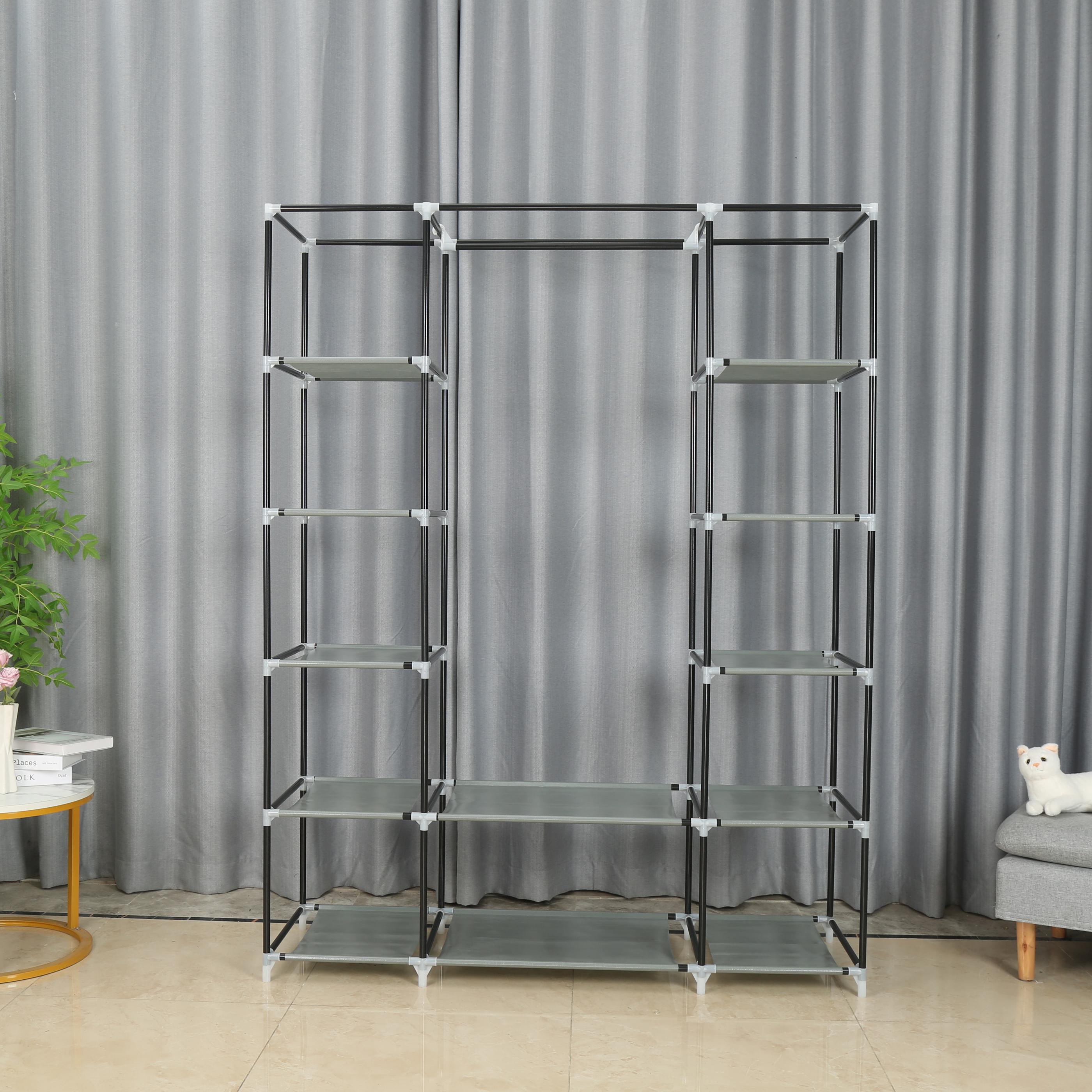 Шкаф из ткани для обуви Bonro B13 Серый (42400223) - фото 9 Шкаф из ткани для обуви Bonro B13 Серый (42400223) - фото 9