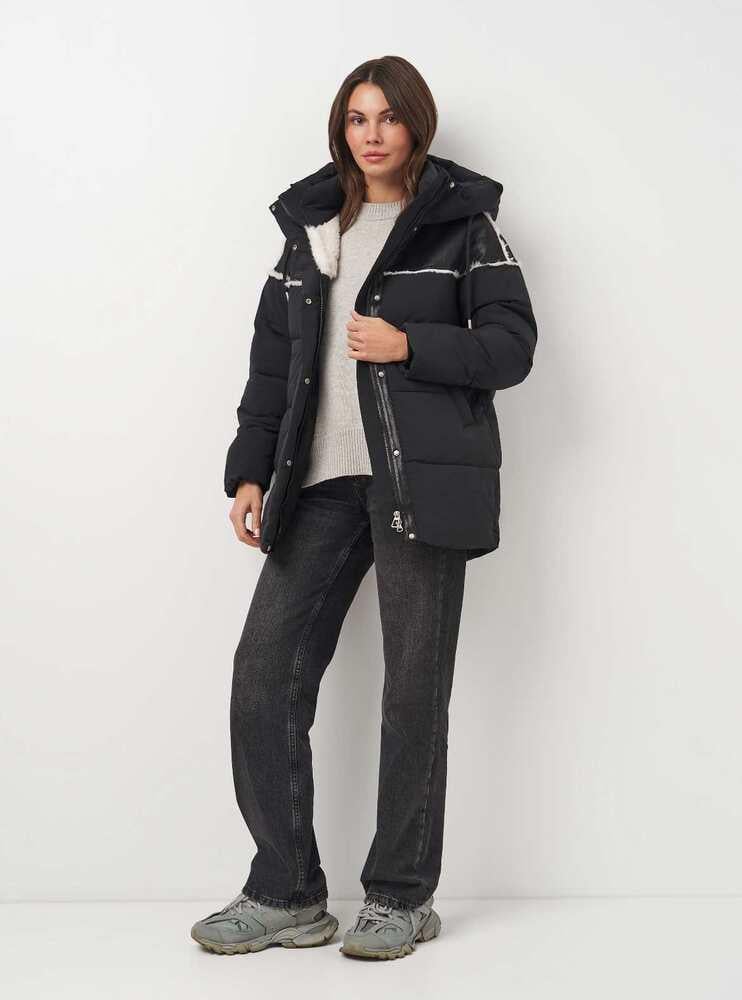 Пальто жіноче Lusskiri 9686x53 XL Чорний (192882-3) - фото 5 Пальто жіноче Lusskiri 9686x53 XL Чорний (192882-3) - фото 5