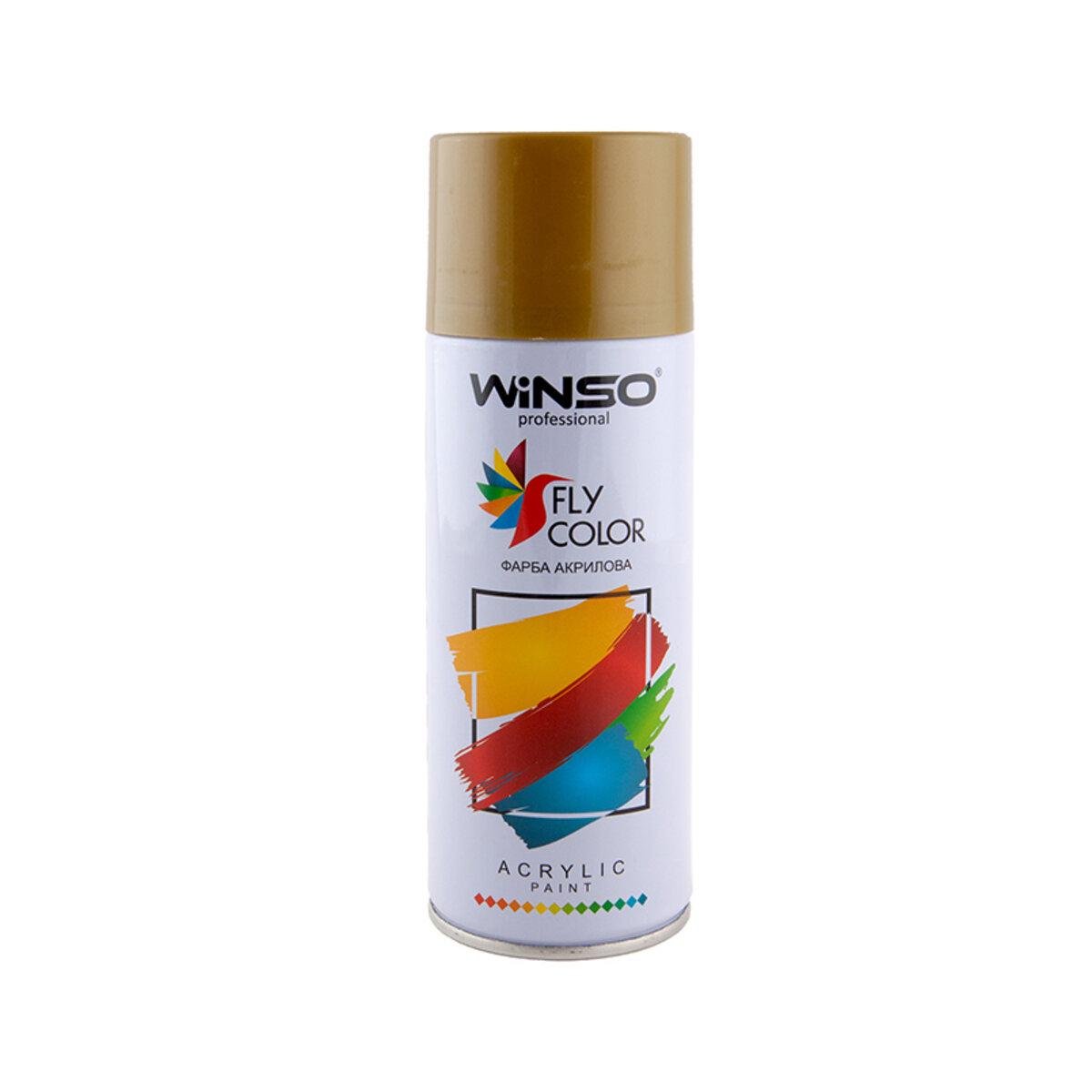 Краска акриловая Winso Spray 450мл золотой металлик (DIAMOND GOLD)