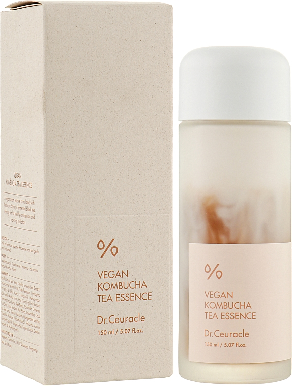 Есенція кремова веганська Dr. Ceuracle Vegan Kombucha Tea Essence багатофункціональна 150 мл (1771814035)