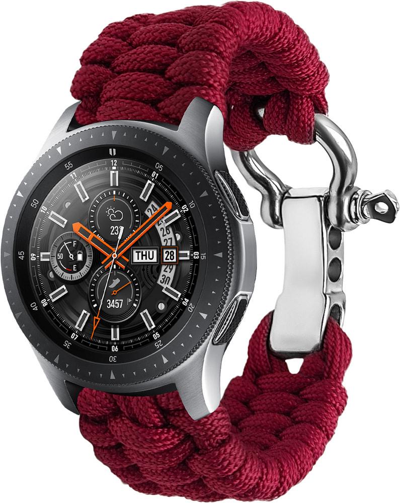 Ремінець з Паракорду Ruper для Galaxy Watch 46 мм (22mm) Wine (30800-42)