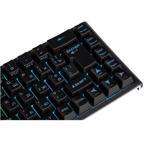 Клавиатура игровая 2E 2E-KG350UBK gaming KG350 RGB 68 key USB2,0 ENG/RU/UA Black (582364) - фото 3 Клавиатура игровая 2E 2E-KG350UBK gaming KG350 RGB 68 key USB2,0 ENG/RU/UA Black (582364) - фото 3