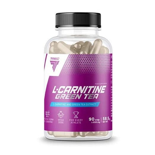 Комплекс с L-карнитином TREC nutrition L-Carnitine + Green tea 90 капс.
