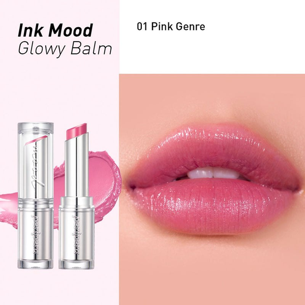 Бальзам Peripera Ink Mood Glowy Balm 01 Pink Genre увлажняющий для губ 3 г - фото 2