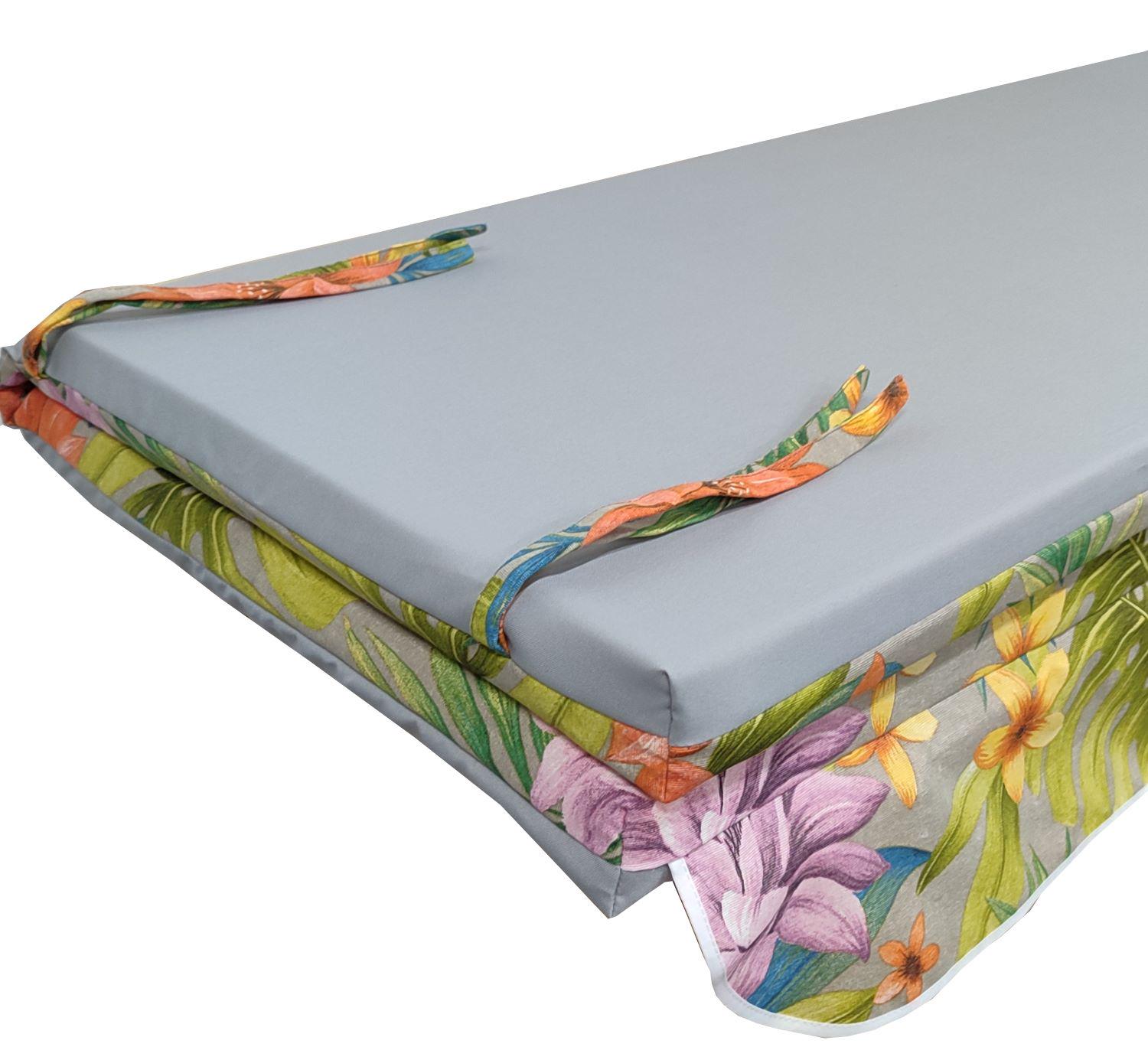 Подушка для гойдалки eGarden CARIOCA VERDE 150x105x5 см (5674) - фото 5 Подушка для гойдалки eGarden CARIOCA VERDE 150x105x5 см (5674) - фото 5