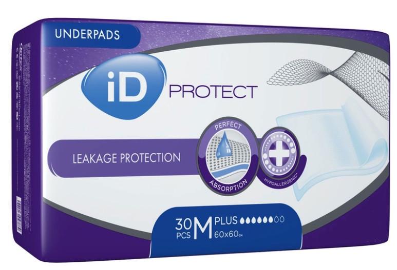 Пелюшки гігієнічні ID Protect Consumer Plus 60x60 30 шт. (2476084958) Пелюшки гігієнічні ID Protect Consumer Plus 60x60 30 шт. (2476084958)