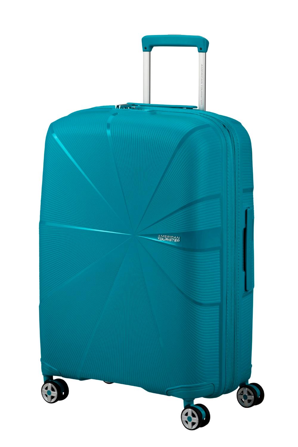 Валіза American Tourister STARVIBE 67х46х27/30 см Бірюзовий (MD5*51003) - фото 1