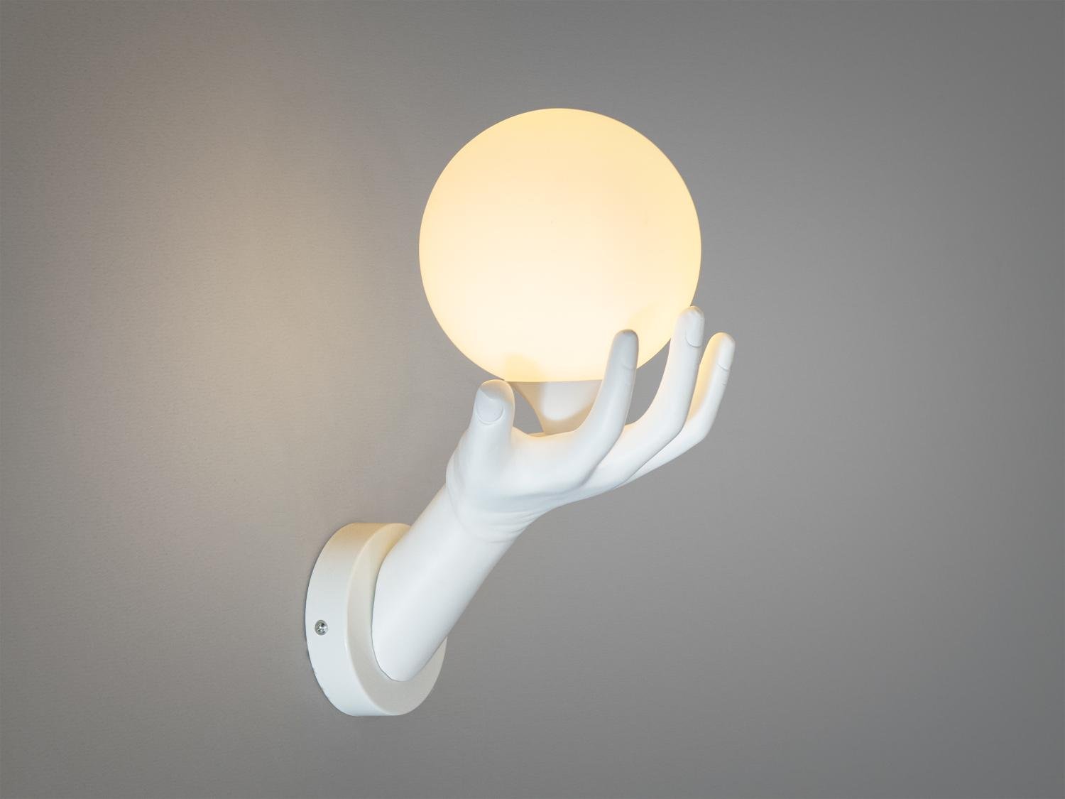 Бра-подвес в стиле лофт Белый (F3618WH)