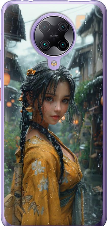 Чехол на Xiaomi Redmi K30 Pro Anime-girl (6133u-1899-42517)
