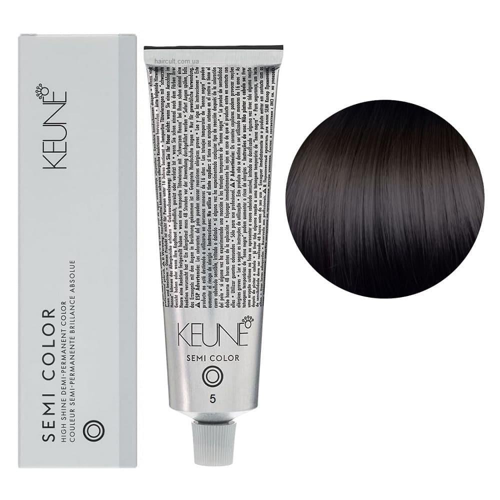 Краска тонирующая безаммиачная для волос Keune Semi Color 5 Light Brown 60 мл