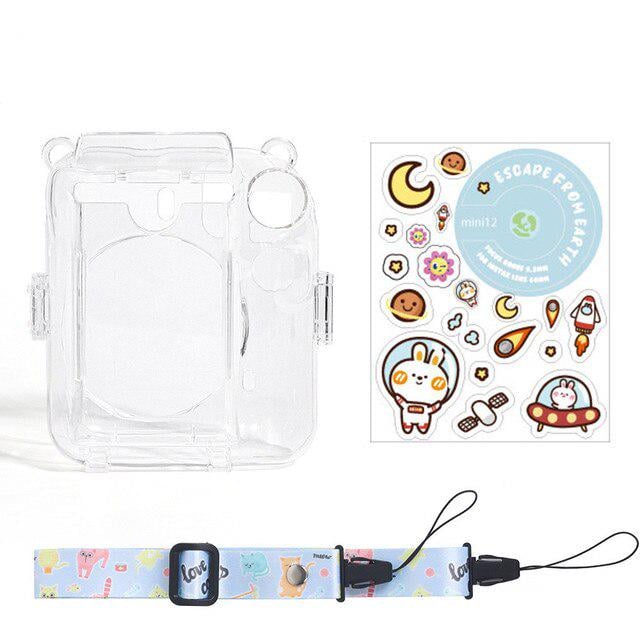 Чехол Fujifilm Instax Mini 12 Case Космос Transparent - фото 2