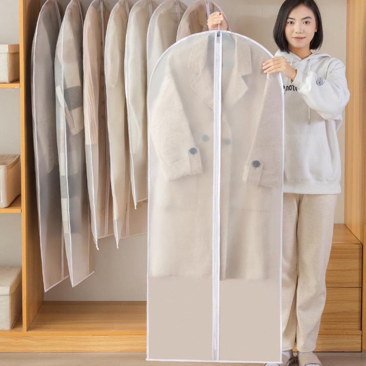 Набор чехлов для одежды Garment Bag 60х137 см 7 шт. - фото 3 Набор чехлов для одежды Garment Bag 60х137 см 7 шт. - фото 3