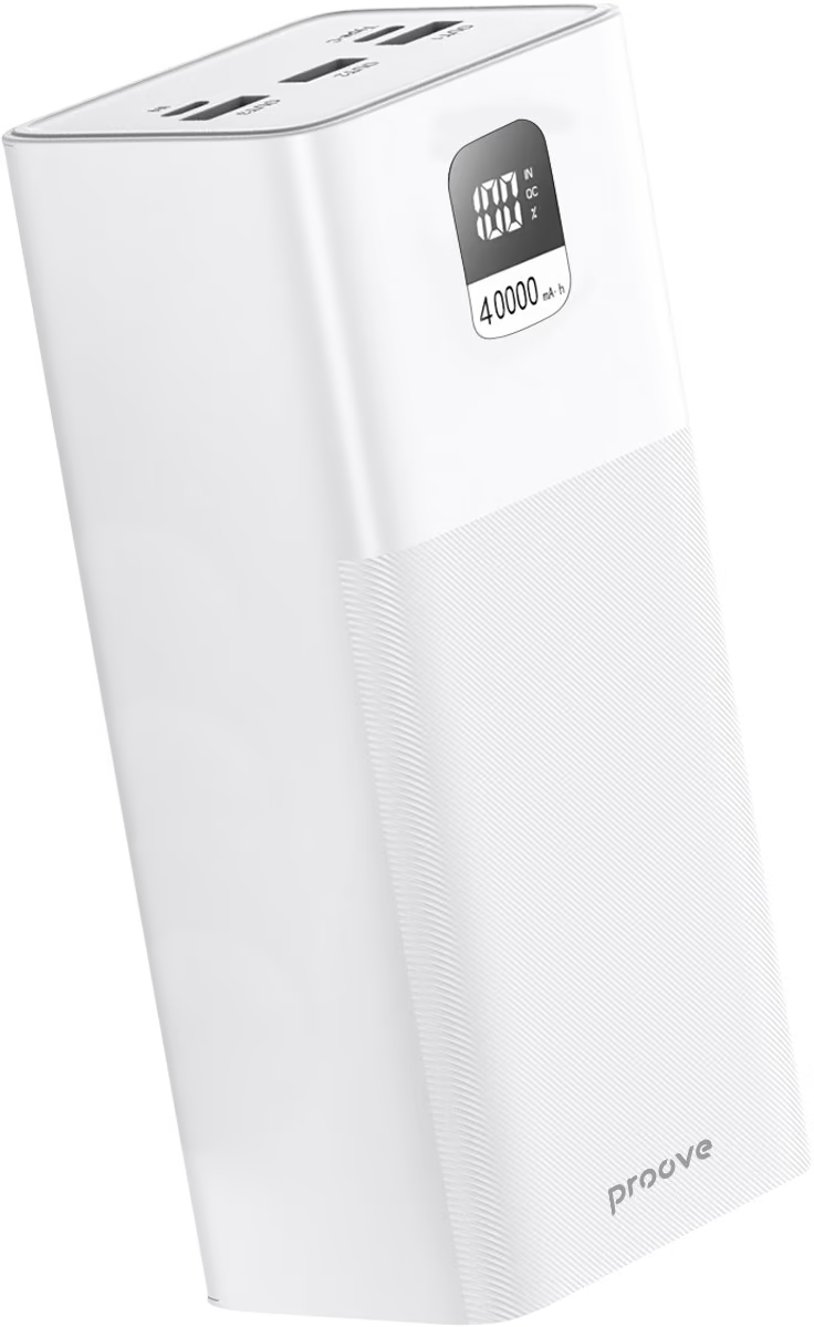 Портативная батарея Proove Giant 100W 40000mAh White - фото 3