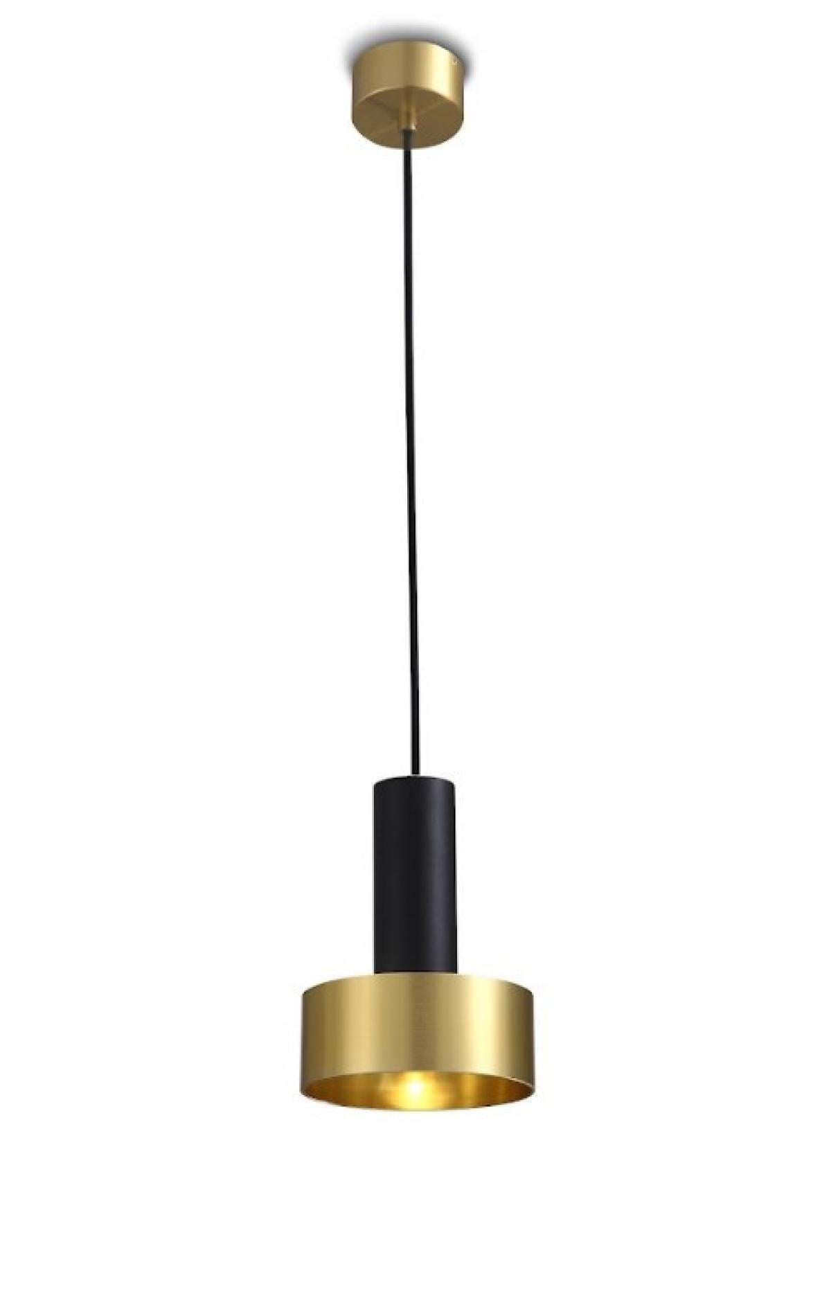 Светильник подвесной Kloodi Deco PE-LORA148 GU10 BK/GD Золотой (11877425)