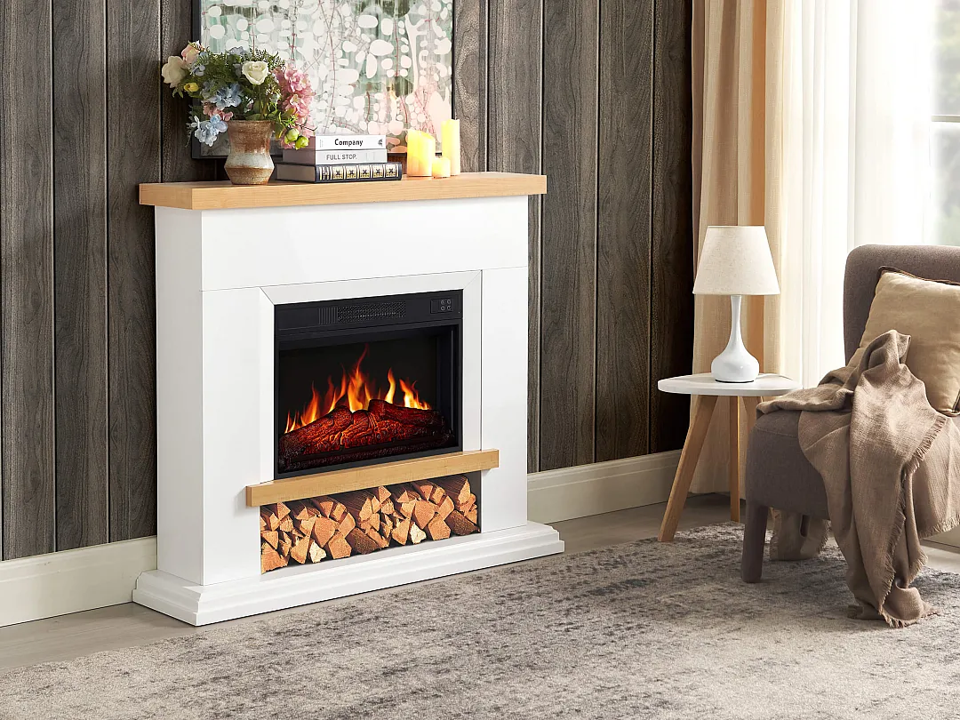 Электрокамин ArtiFlame Shelford AF23S многофункциональный с эффектом живого пламени и звуком горения Белый (30995770) - фото 6 Электрокамин ArtiFlame Shelford AF23S многофункциональный с эффектом живого пламени и звуком горения Белый (30995770) - фото 6