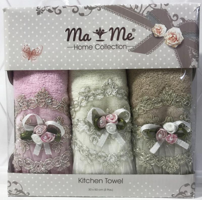 Набор кухонных полотенец By IDO Anneli Букет 30х50 см 3 шт. (SA-6355)