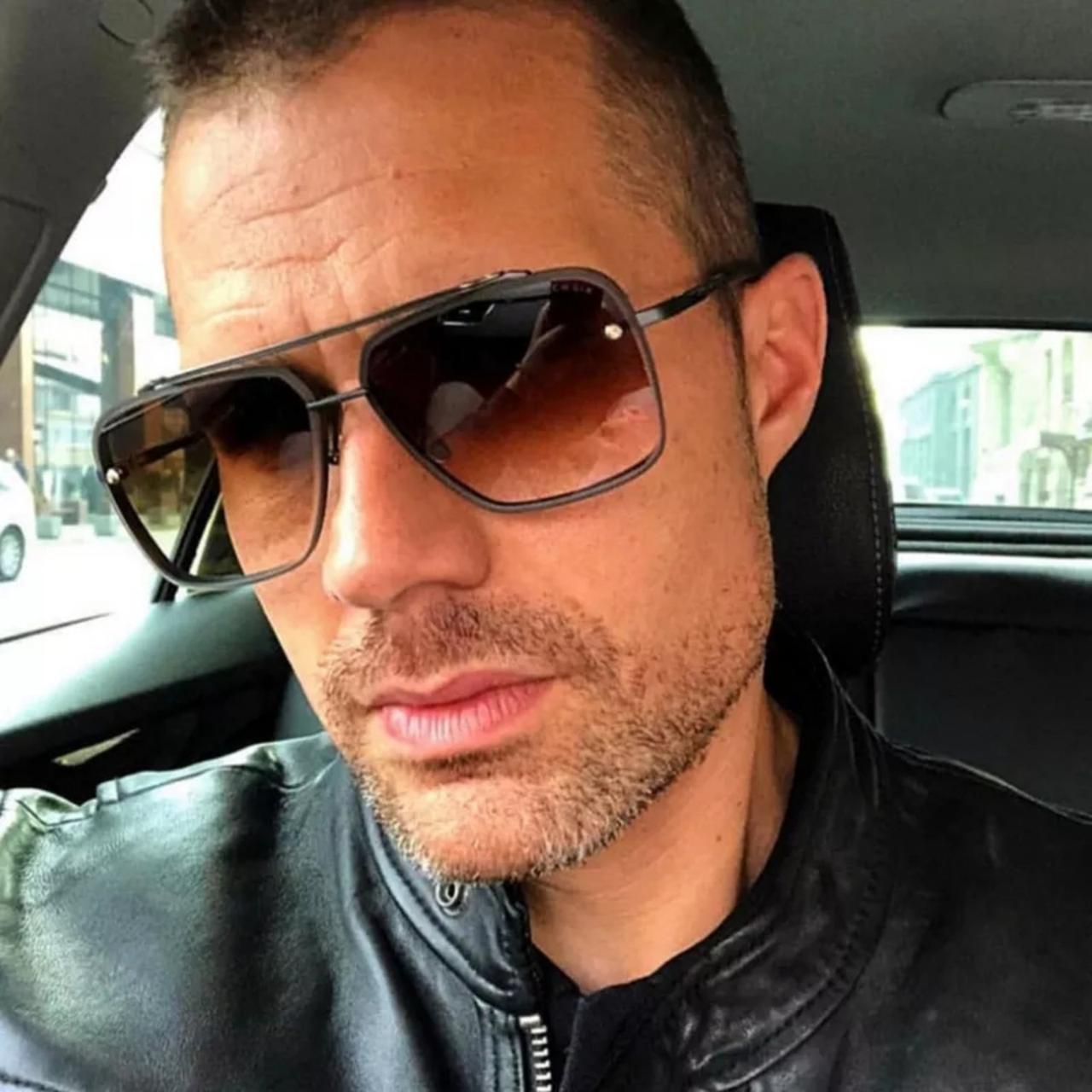 Очки квадратные авиаторы Бирюзово-коричневый (6634) - фото 10 Очки квадратные авиаторы Бирюзово-коричневый (6634) - фото 10