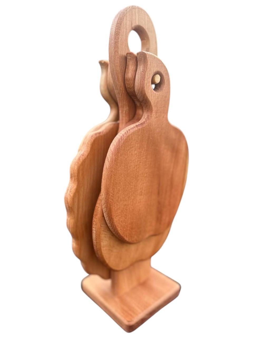 Набір дощечок для нарізки Фрукті 4в1 (2483307175) - фото 3 Набір дощечок для нарізки Фрукті 4в1 (2483307175) - фото 3