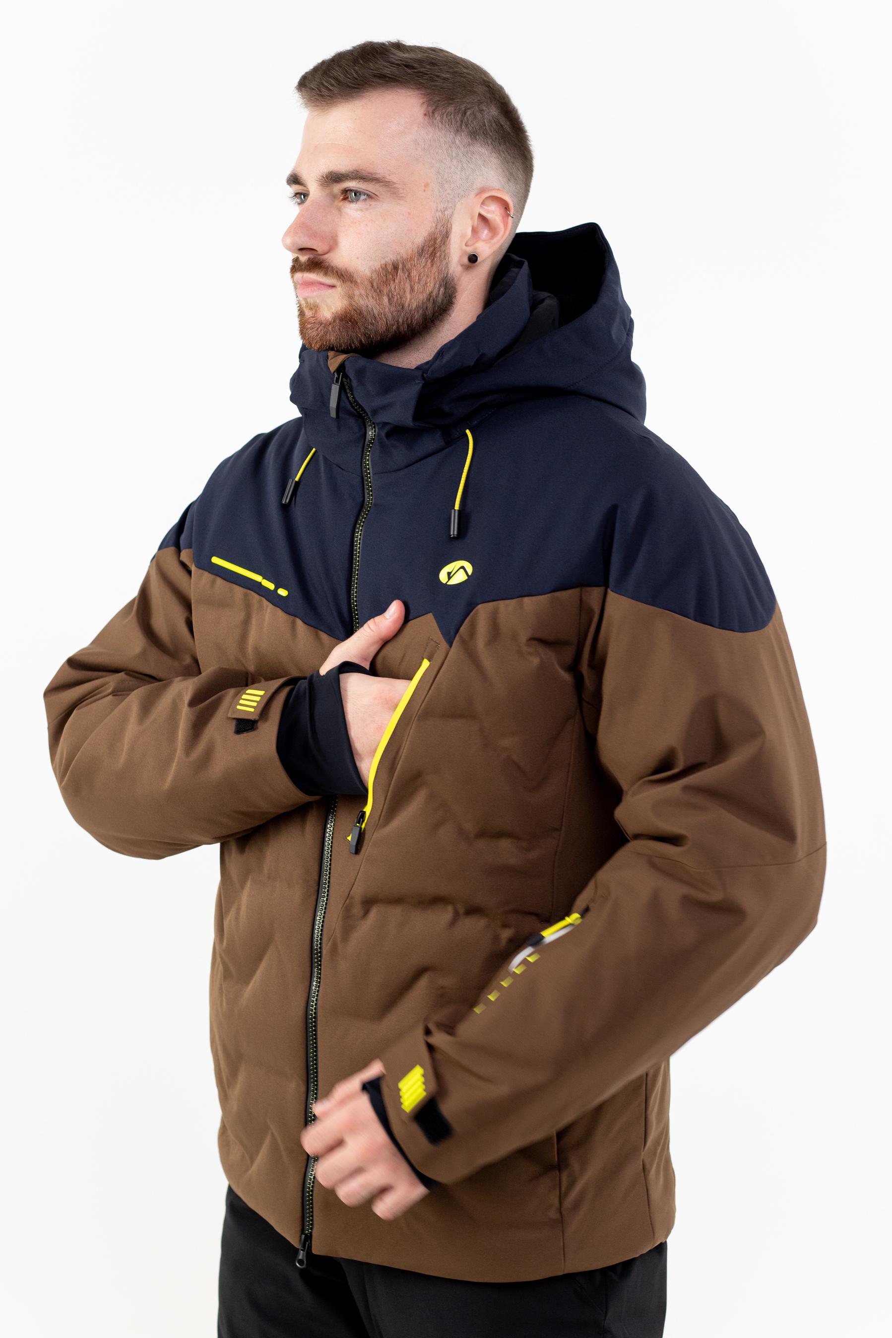 Куртка горнолыжная Avecs 70479/42 3XL Коричневый - фото 4 Куртка горнолыжная Avecs 70479/42 3XL Коричневый - фото 4