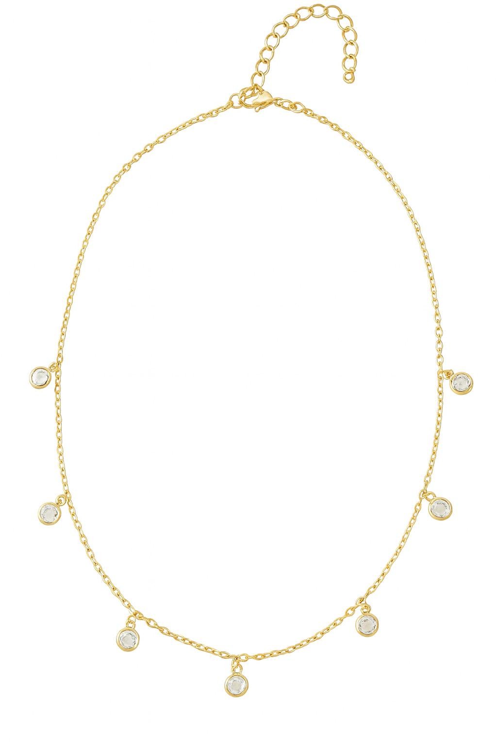 Цепочка 30 см Золотая (PP5-7)