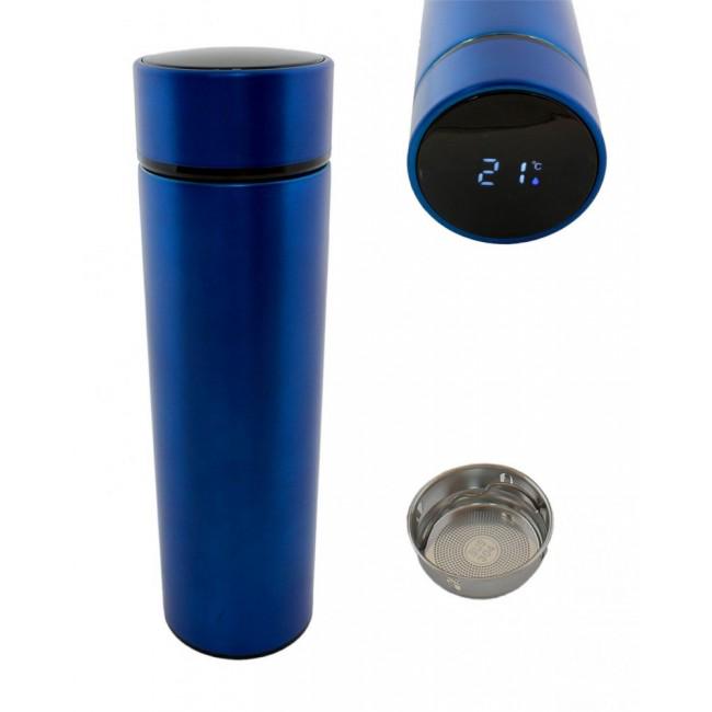 Термос с термометром и дисплеем 500 мл Синий (402545) - фото 3 Термос с термометром и дисплеем 500 мл Синий (402545) - фото 3