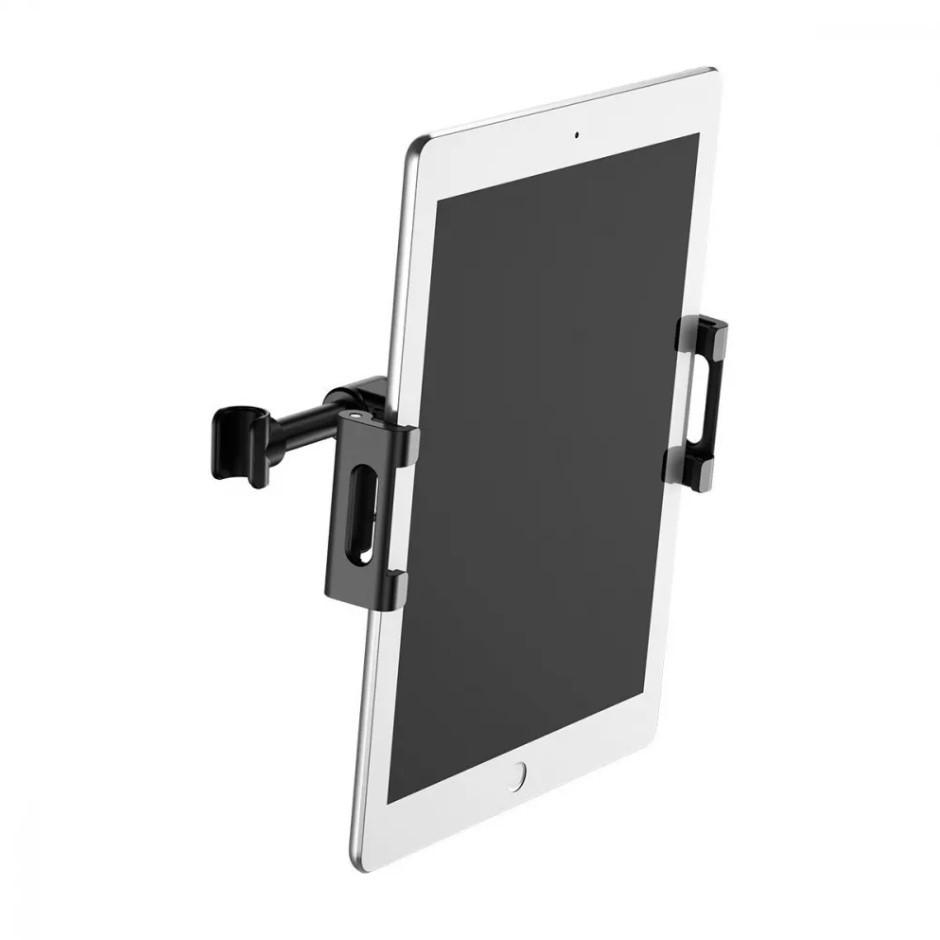 Держатель в машину на подголовник Baseus Back Seat Car Mount Black - фото 2 Держатель в машину на подголовник Baseus Back Seat Car Mount Black - фото 2